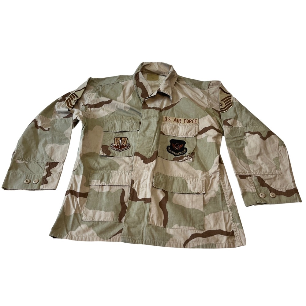US Air Force Combat Uniform Desert‎ Camouflage Jacket Large Regular Military